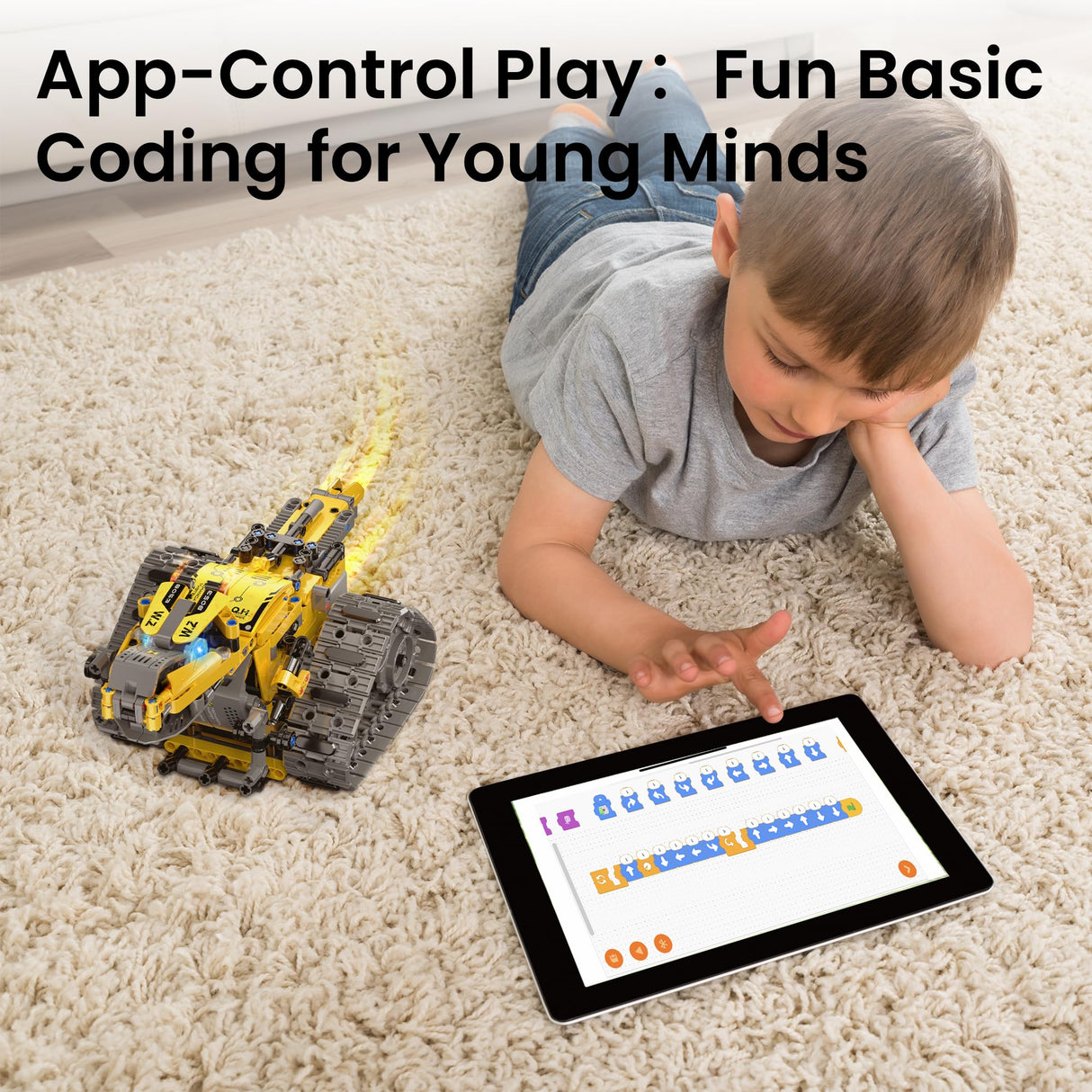 Sillbird Robot Building Kit with Remote Control Gifts for Kids Boys Ages 8-13, Coding STEM Robotic Technic Racer Car Toys for Birthday, Build 6in1 Model with 631 Pieces Sillbird