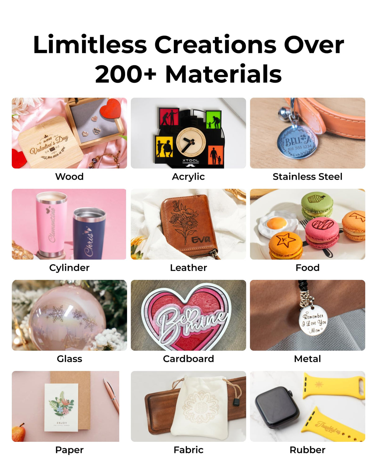 xTool S1 10w Laser Engraver, Acrylic Laser Cutter Machine with Air Assist for Laser Cutter, Laser Cutter Machine with xTool Laser Engraver Enclosure, xTool