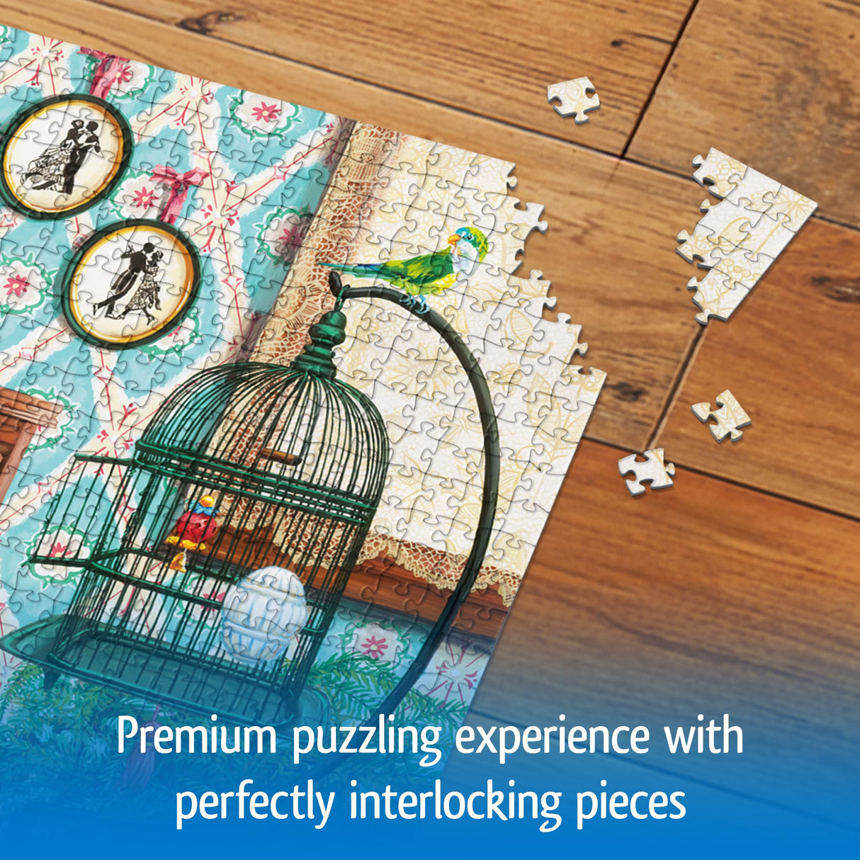 Wonder Forge Piano Cat 1000 Piece Jigsaw Puzzle for Adults | Unique, Perfectly-Fitting Pieces | Fun, Vibrant Imagery | Amazon Exclusive Wonder Forge