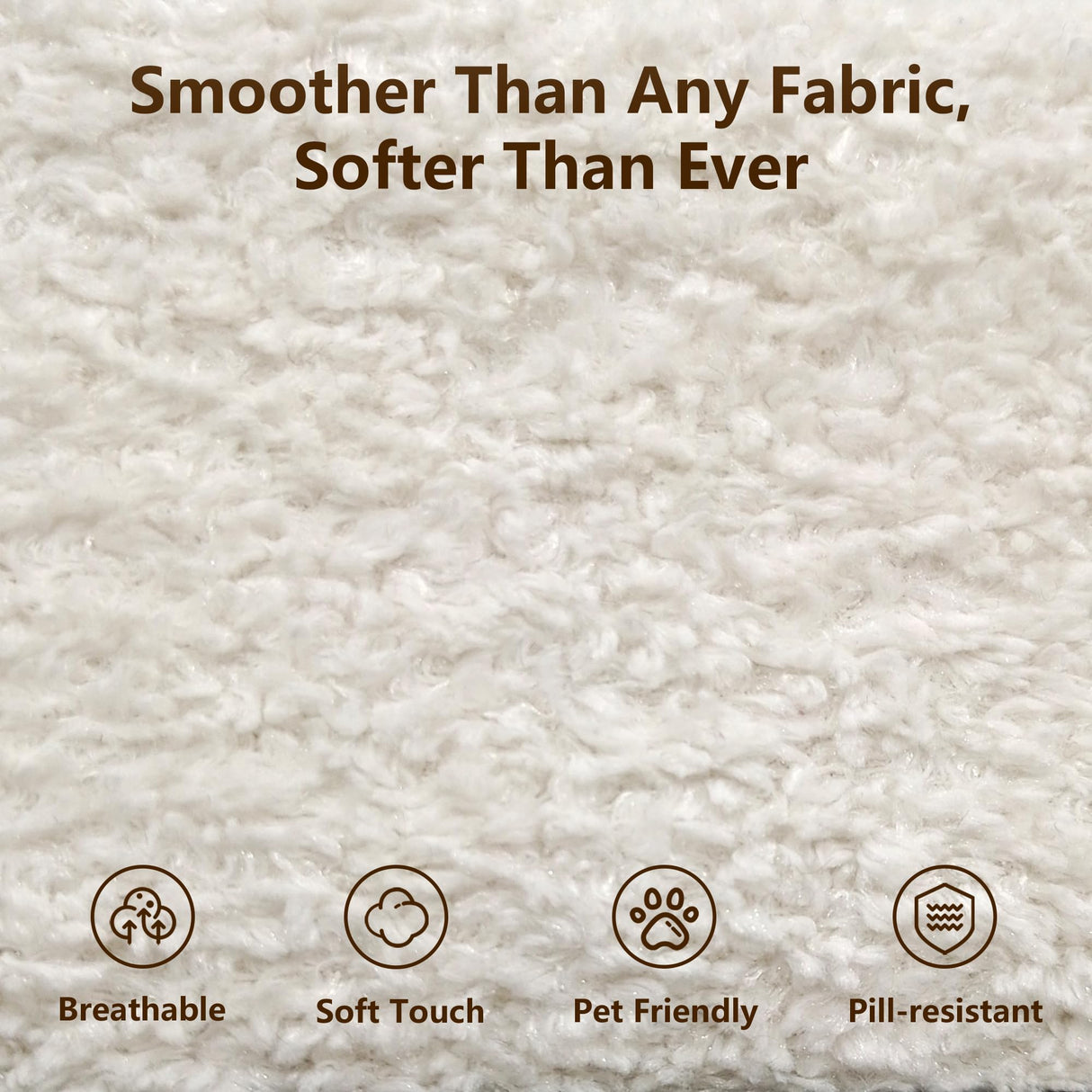 BAMOOLI 109'' Curved Couch, Mid Century Modern Half Moon Sofa, Luxury 3-Seat Couch with High-Density Foam Filled, Raindrop Velvet Fabric Sectional Sofa for Living Room, Apartment, Office, White BAMOOLI