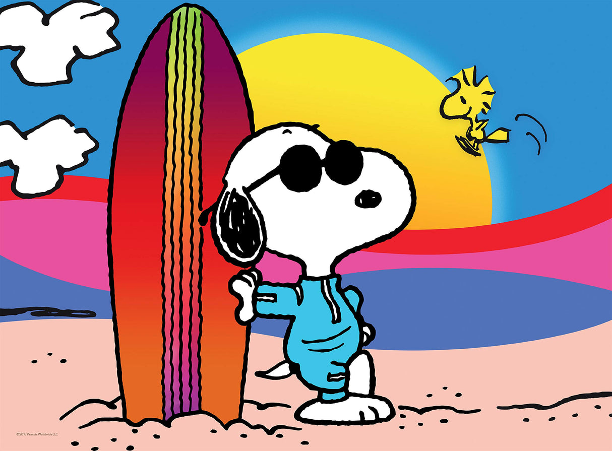 Ceaco - Peanuts - Malibu - 100 Piece Jigsaw Puzzle , 5" Ceaco