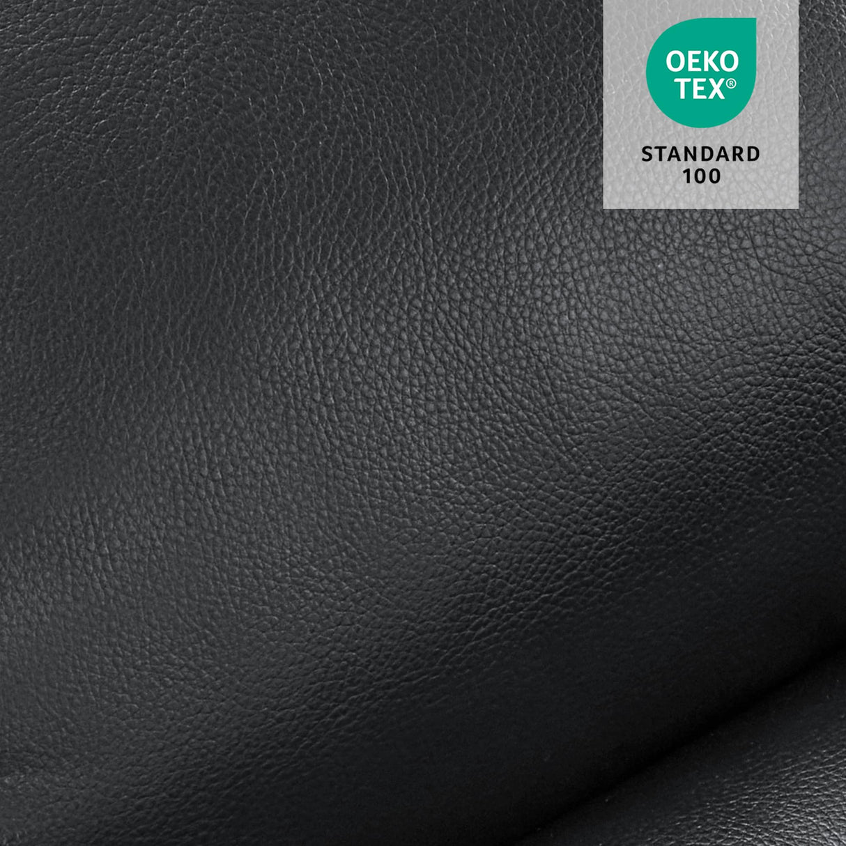 MCombo Zero Wall Recliner Chair, Wall Hugger Power Recliner Chair with Adjustable Headrest, High Wood Leg, USB & Type C Dual Charge Ports, for Living Room, Small Spaces, HL128 (Faux Leather, Black) MCombo