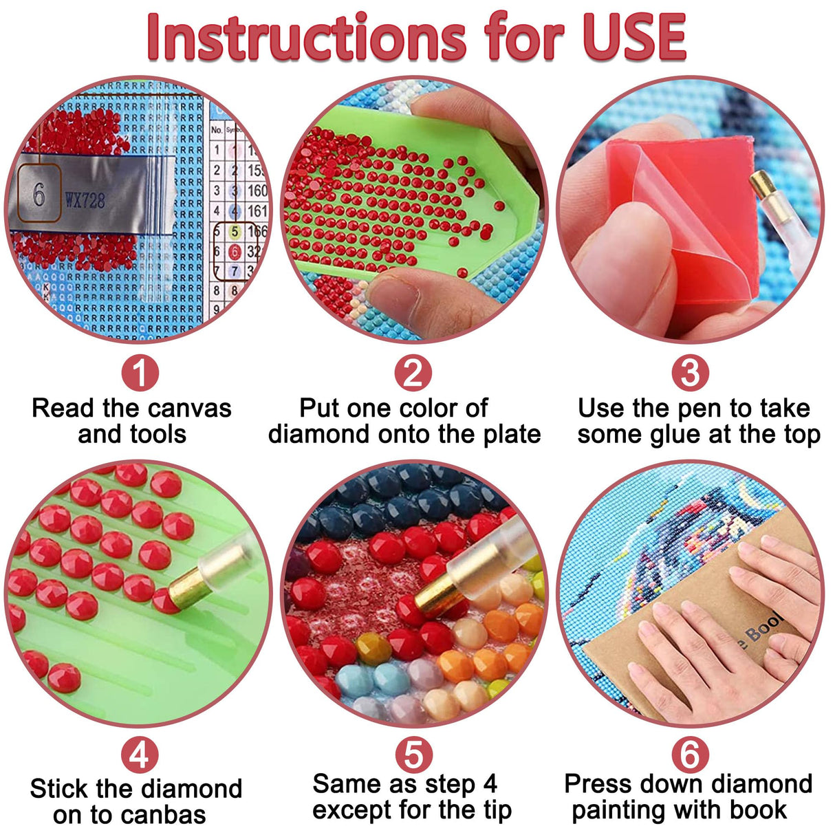 Upigi Diamond Painting Kits for Adults,Animal Elephant DIY 5D Diamond Painting Kits for Beginners,Round Full Drill Gem Art Crafts Kit for Home Wall Decor 12 x 16 Inch Upigi