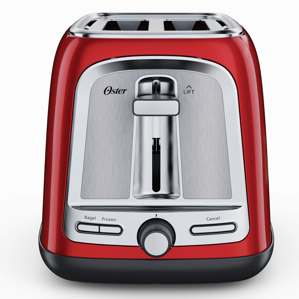 Oster® 2-Slice Toaster with Advanced Toast Technology, Candy Apple Red Oster