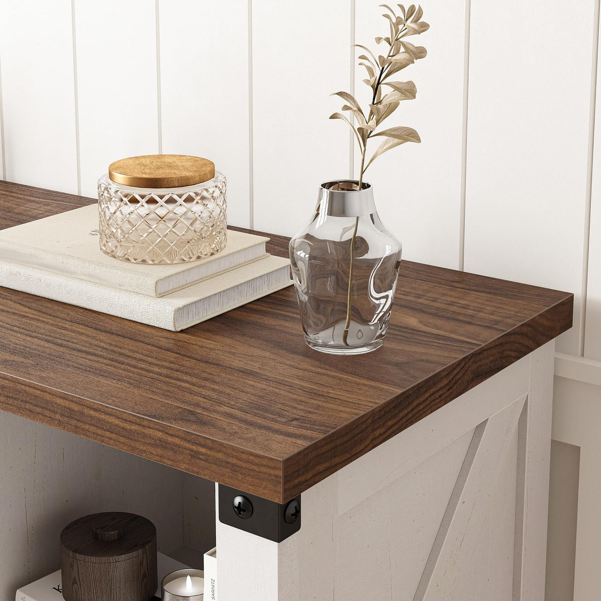 EnHomee 6 Cube Storage Organizer and Shelf, White Bookshelf with Storage, Cube Storage Shelf for Bedroom and Home Office EnHomee