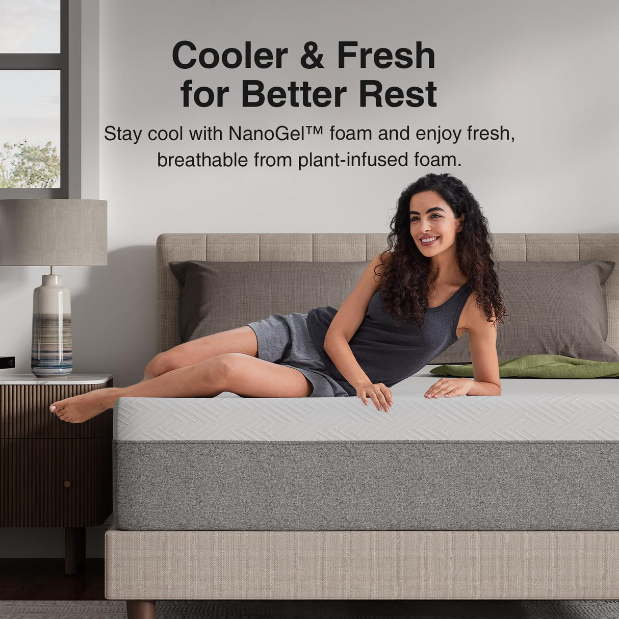 Novilla 12 Inch King Mattress, Gel Memory Foam Mattress King Size in a Box with Comfort Foam for Pressure Relief & Body Support & Cool Night Sleep, CertiPUR-US Certified Novilla