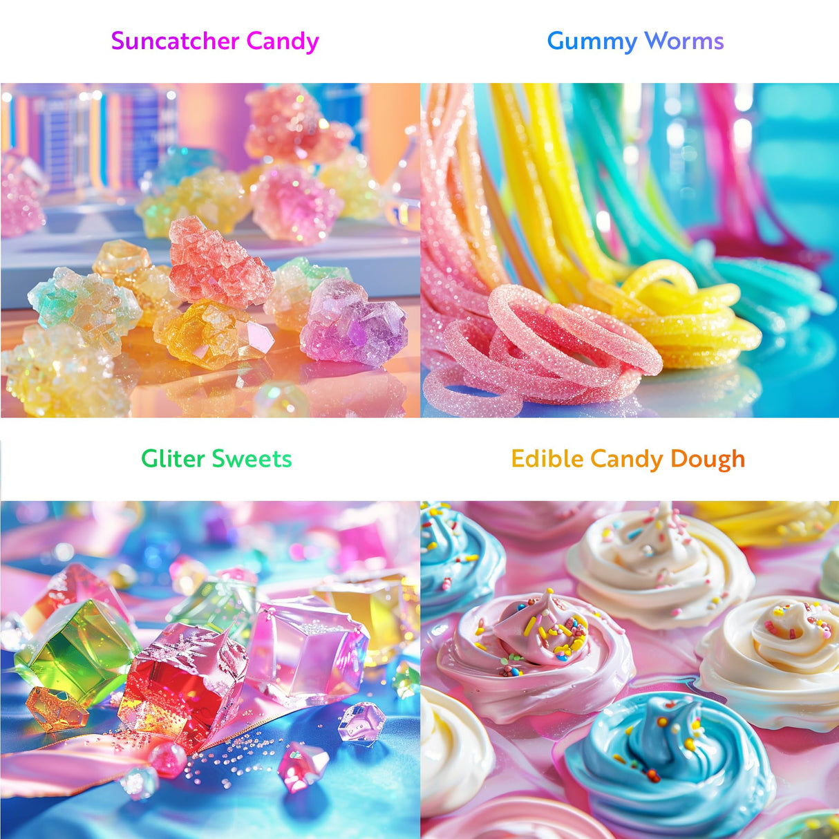 Playz Edible Candy Making Science Kit for Kids Ages 8-12 Years Old - Food Science Chemistry Kid Science Kit with 40 Experiments to Make Your Own Chocolates, Educational Science Kits for Boy & Girls Playz