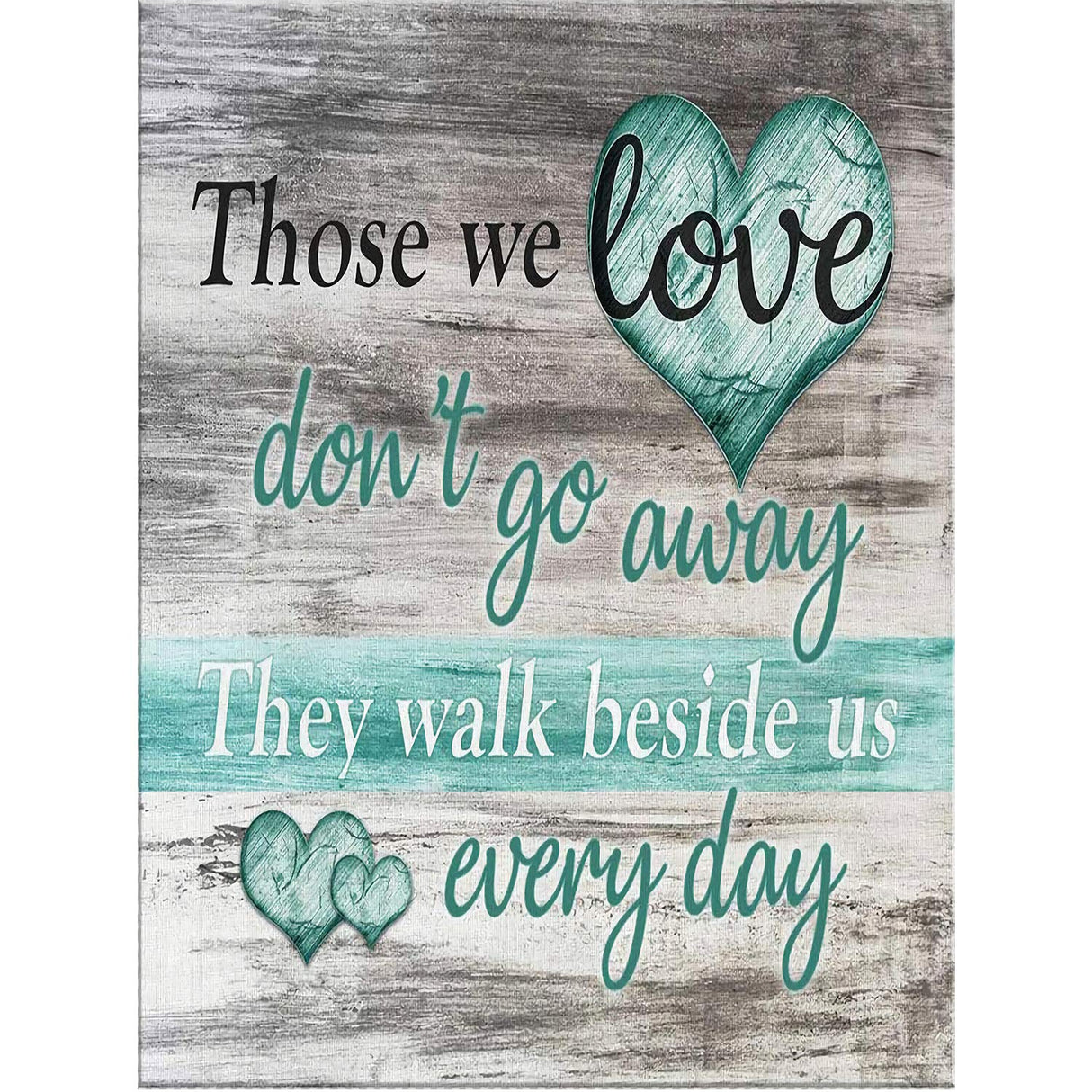 UPINS DIY 5D Love Diamond Art Painting Kit for Adults, Love Theme Round Full Drill Craft Diamond Dots Painting Canvas Supply for Home Wall Decor, 12X16 inches UPINS