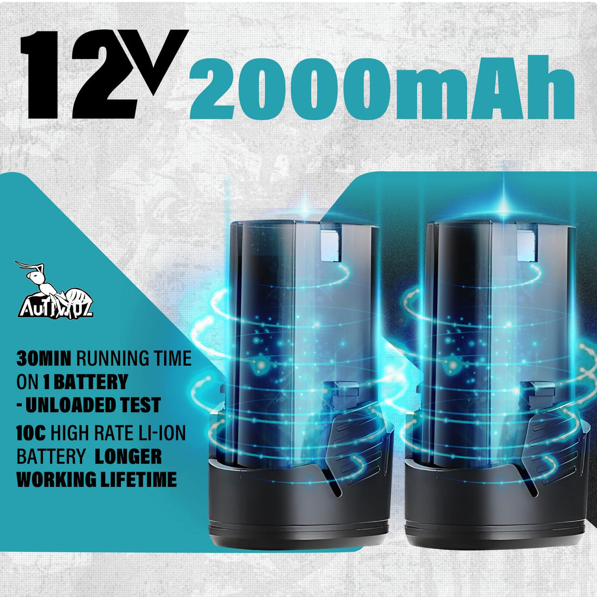 AUTIWOZ Cordless Mini Car Polisher, 12V Micro RO/DA Mini Polisher 6 Variable Speed, LED Display for Car Detailing, Waxing, Polishing, Scratch Removing,1inch 2inch 3inch Car Detailing Kit AUTIWOZ