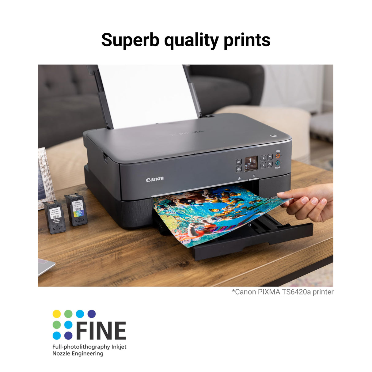 Canon PG-260 XL / CLI-261 XL Genuine Ink Value Pack (2 Cartridges), Compatible with TS5320, TR7020 Canon