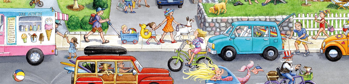 Ceaco - Summer by The Beach - 300 Piece Jigsaw Puzzle Ceaco