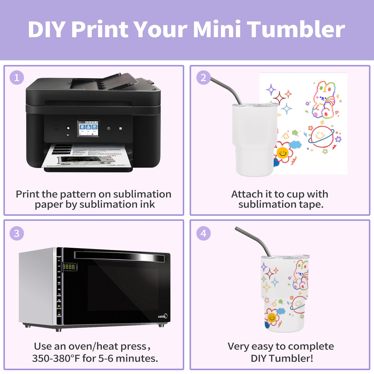 JUSONEY 3oz Mini Tumbler Shot Glass with Straw and Lid,Sublimation Shot Glasses Tumblers Stainless Steel Double Wall Vacuum Insulated Shot Glass for Party Wedding BarCocktail Coffee JUSONEY