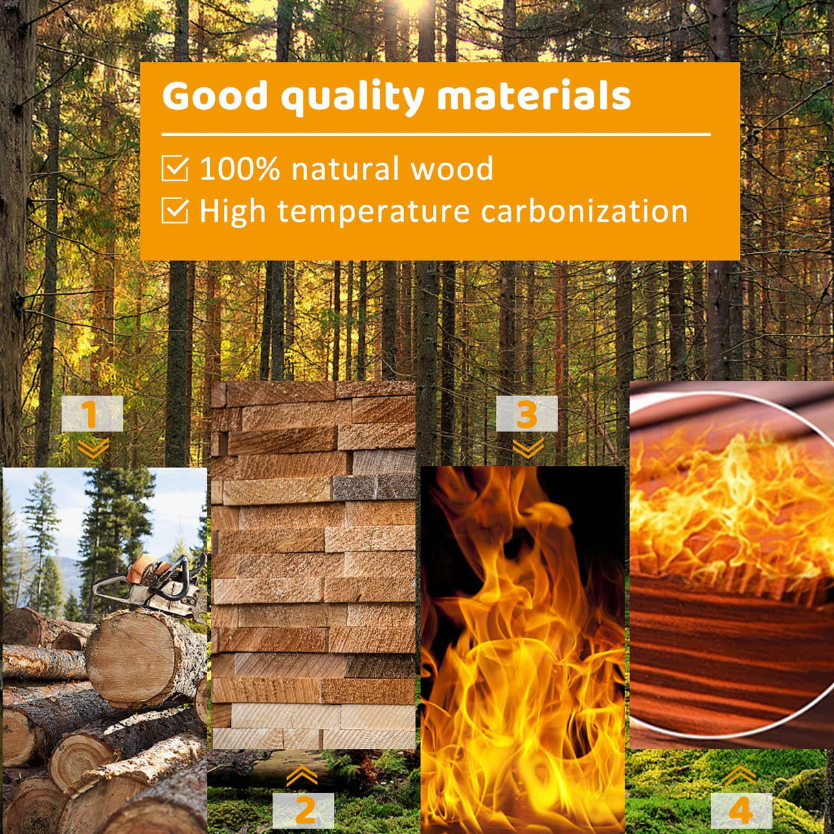 Outvita Rustic Wagon Wheel Wooden Garden Bench for Outdoor Seating, Carbonized Finish – Seats 2 in Brown Outvita