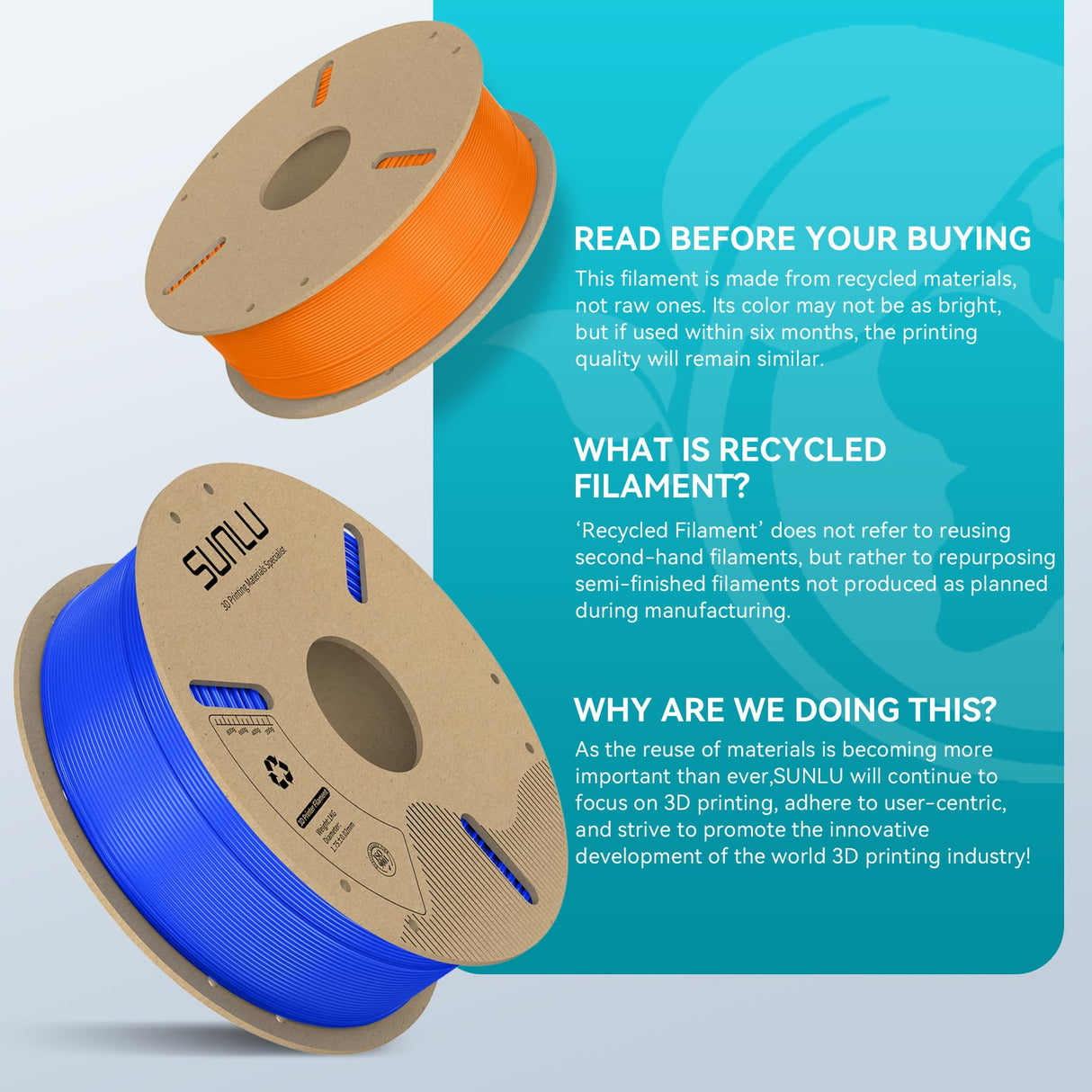 SUNLU PLA Filament 1.75mm, 3D Printer Filament 1.75mm ±0.02mm, Fit Most FDM 3D Printer, 1KG Cardboard Spool,4 Pack, 4KG in Total. (Black PLA) SUNLU