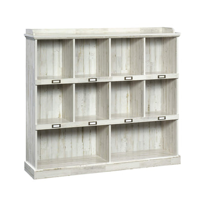 Sauder Barrister Lane Bookcase/ Book shelf, White Plank finish