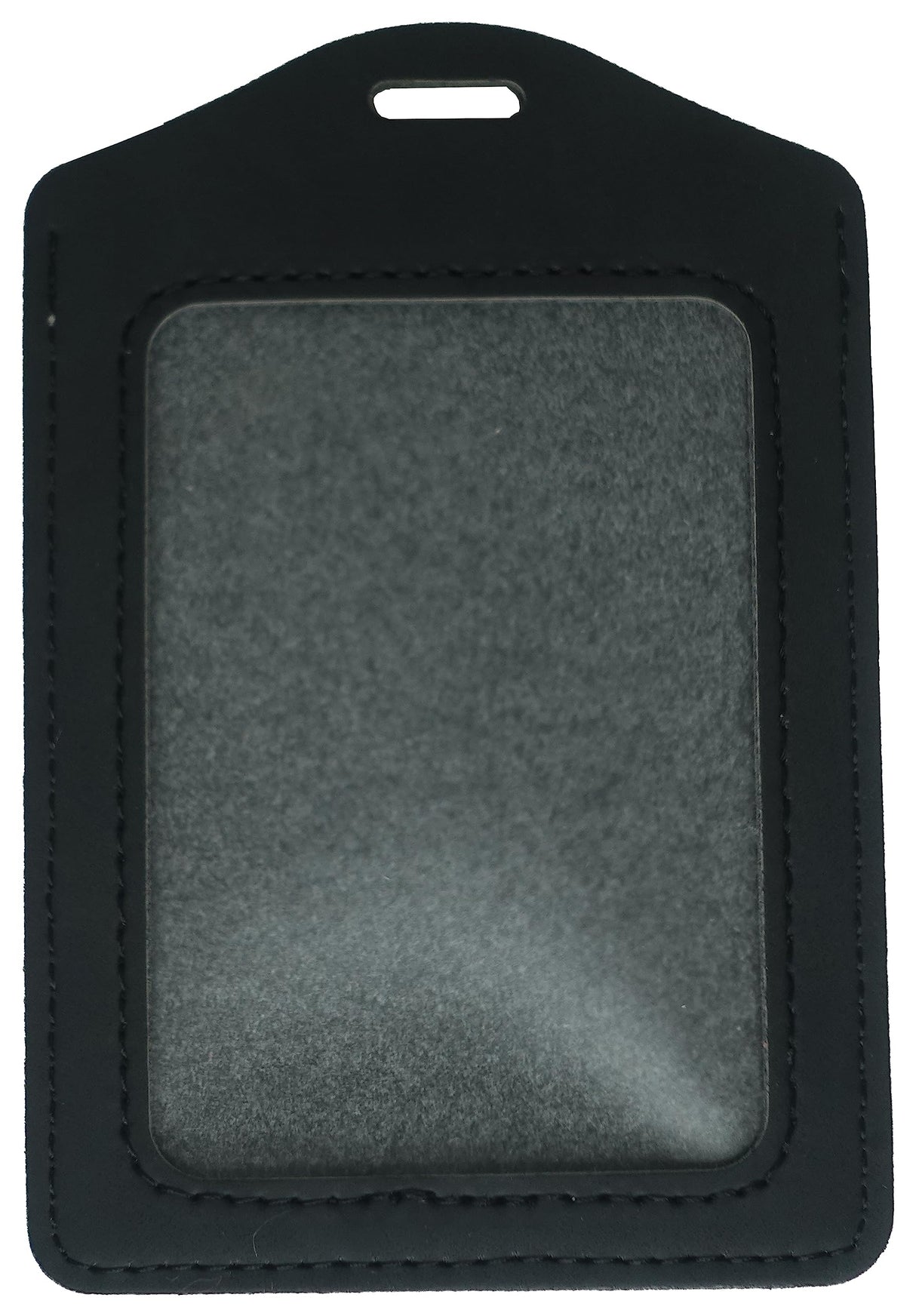 4 Pieces Sublimation Work Card Holder Badge Holders Blank Leather ID Card Holders Sublimation Rope Band DIY Crafts (Black) WoodArtSupply