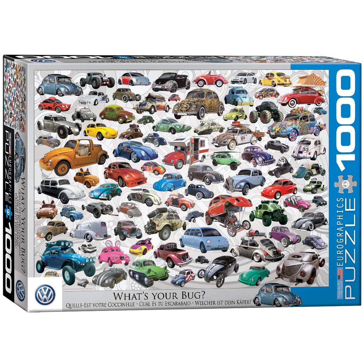 EuroGraphics VW Beetle What's Your Bug? (1000 Piece) Puzzle EuroGraphics