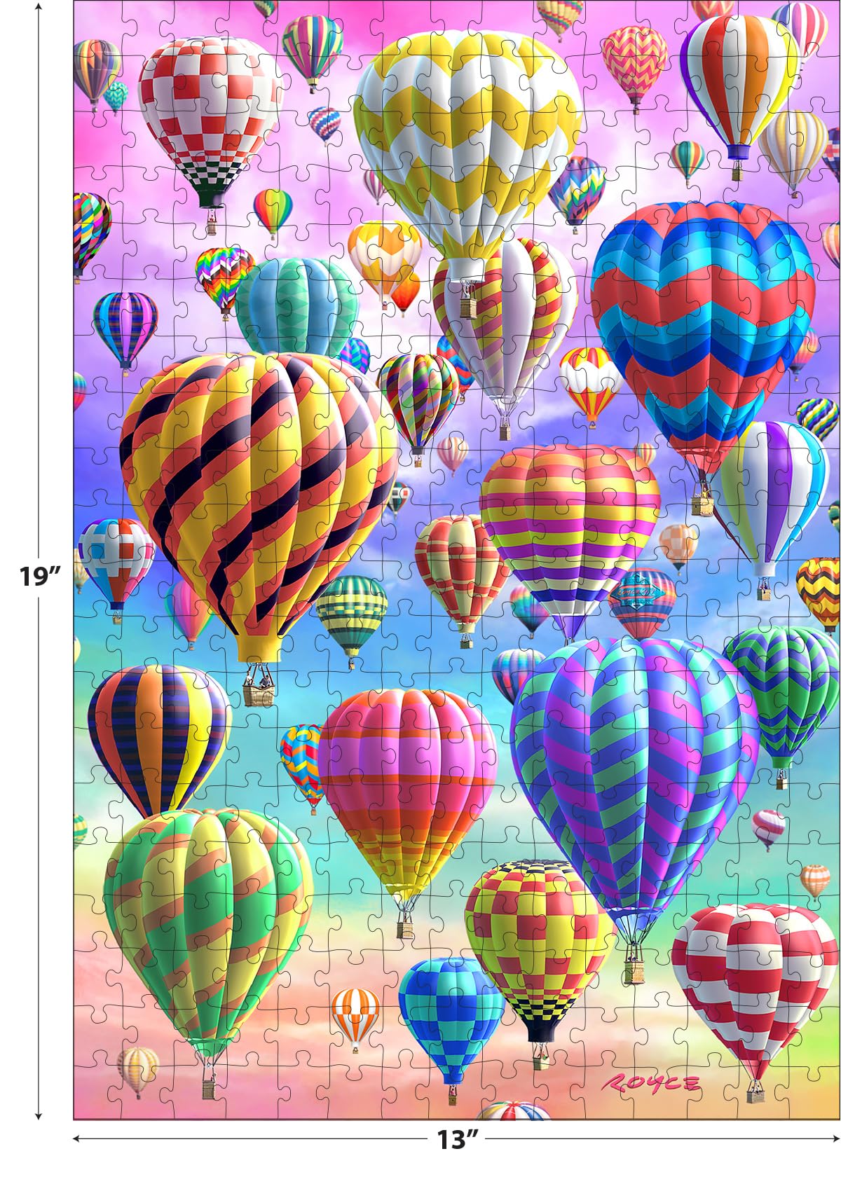 RoseArt - Super Deep 3D - Balloon Magic - 300 Piece Jigsaw Puzzle for Adults RoseArt
