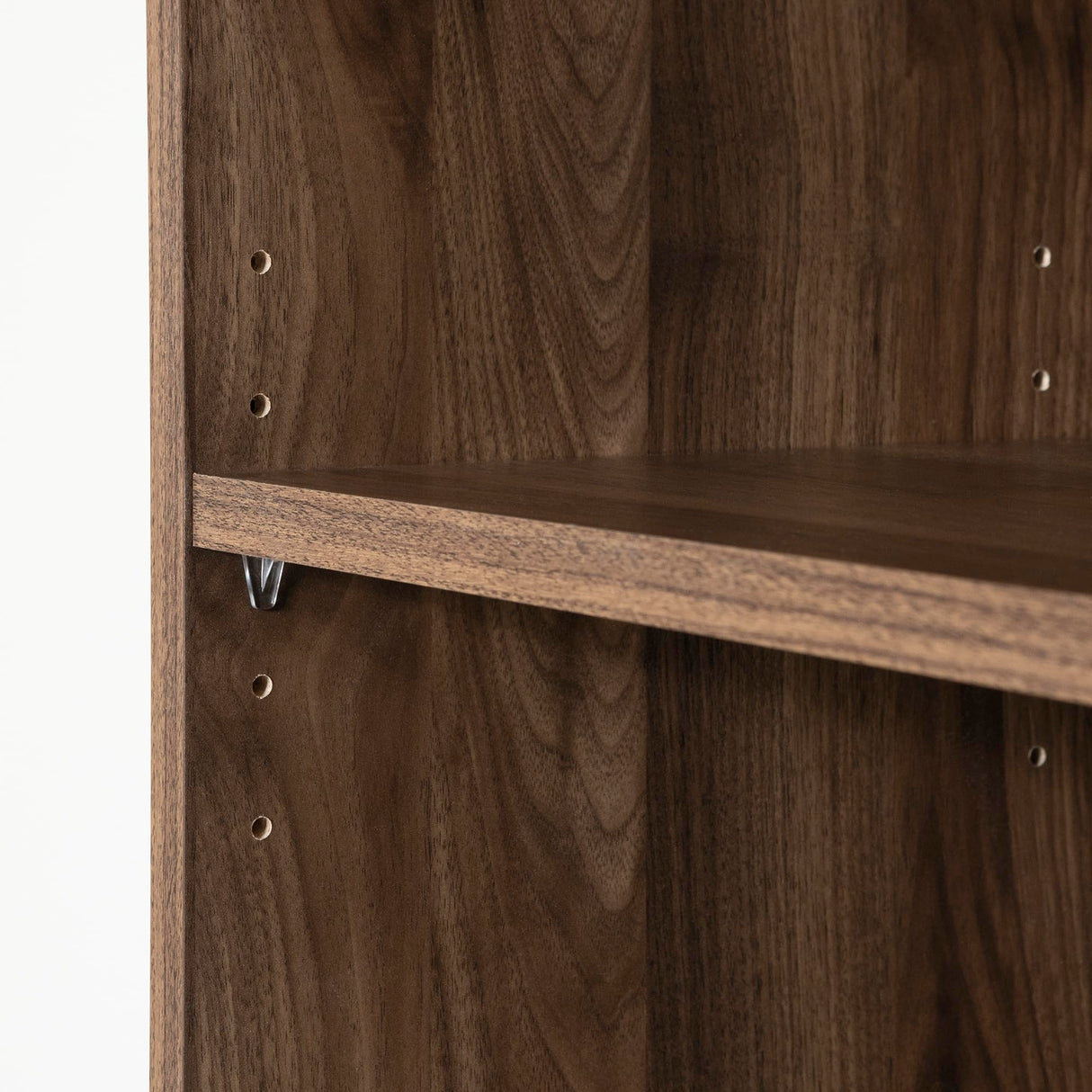 South Shore Axess 5-Shelf Narrow Bookcase Natural Walnut, Contemporary South Shore