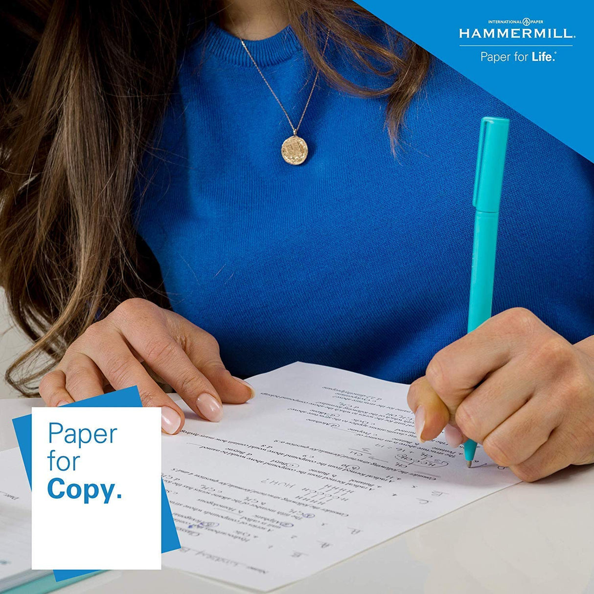 Hammermill Printer Paper, 20 lb Copy Paper, 8.5 x 11 - 1 Ream (500 Sheets) - 92 Bright, Made in the USA Hammermill