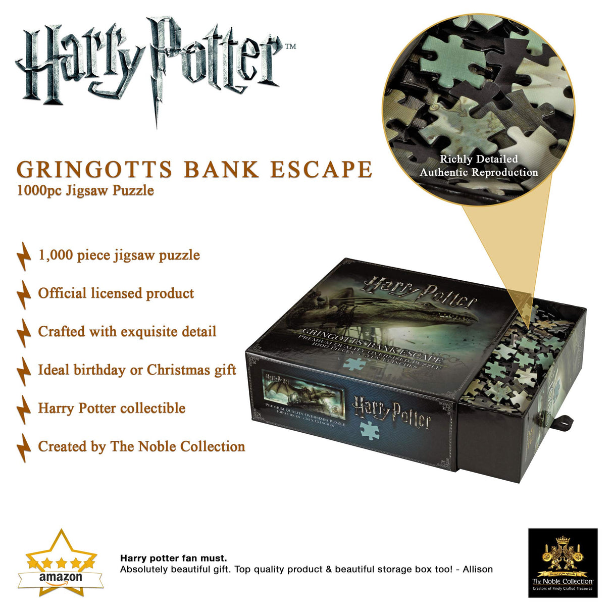 The Noble Collection Harry Potter Gringotts™ Bank Escape Puzzle The Noble Collection