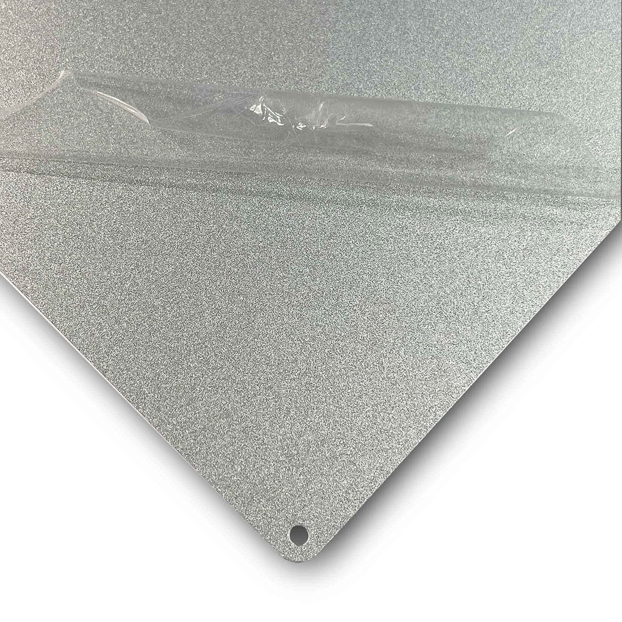 ebamaz Aluminum Metal Signs Sublimation Blanks 8X12X0.026 Inch Nameplates for Heat Transfer Press UV Print 4 Drilled Holes 5PCS (Pearl Silver) 20X30 CM ebamaz