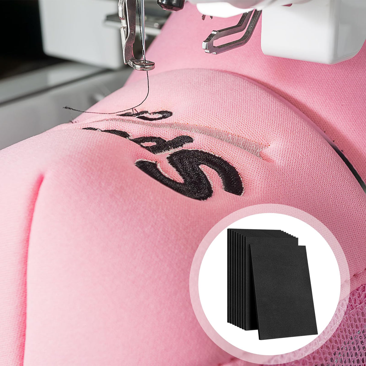 30 Pcs Embroidery Foam 6 x 9 Inch EVA Foam Sheets for Crafts, High Density 3mm Thick Embroidery Craft Foams for Hats, Pillows, Bags, Hand Sewing, DIY Projects Aeaocvo