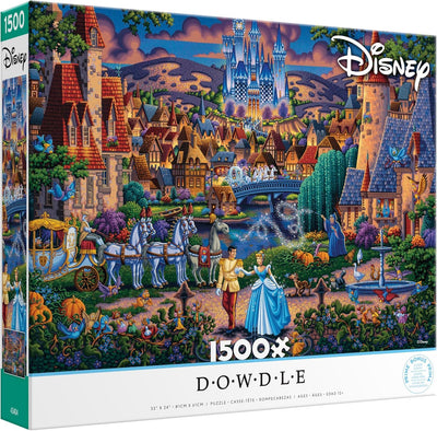 Ceaco - Disney - Dowdle - Cinderella's Enchanted Evening - 1500 Piece Jigsaw Puzzle
