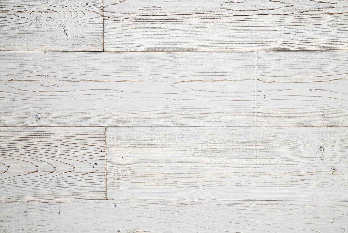 WoodyWalls Peel and Stick Wood Planks, Whitewash Shiplap Wall Panels, Real Wood Wall Panels for DIY Accent Walls & Ceilings (19.5 sq. ft. per Box) White Washed Woody Walls