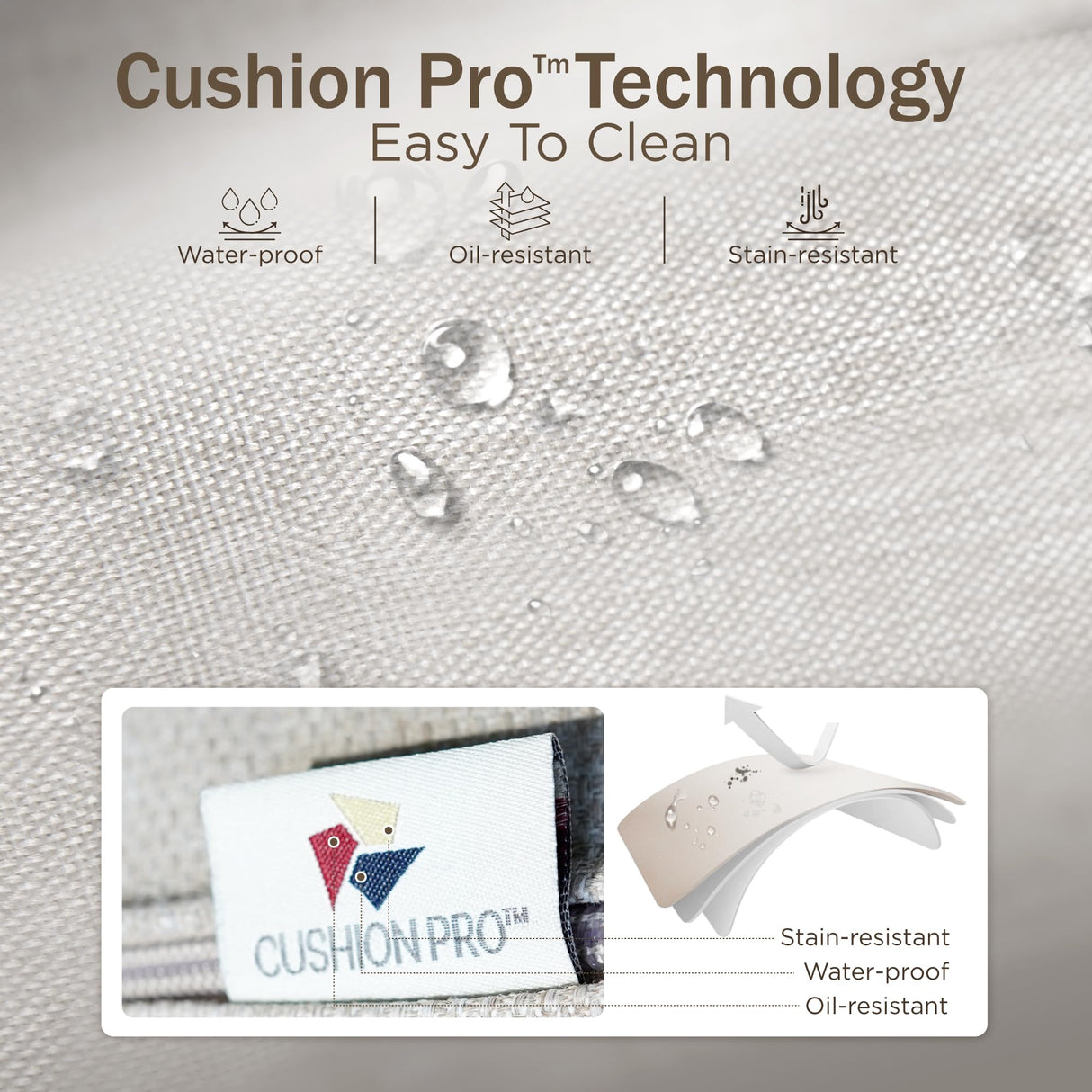 PHI VILLA Outdoor Patio Furniture Set 10 Piece, Half-Moon Sectional Patio Conversation Sets for 8 Persons with 2 Round Table for Garden, Poolside, Balcony, Backyard PHI VILLA