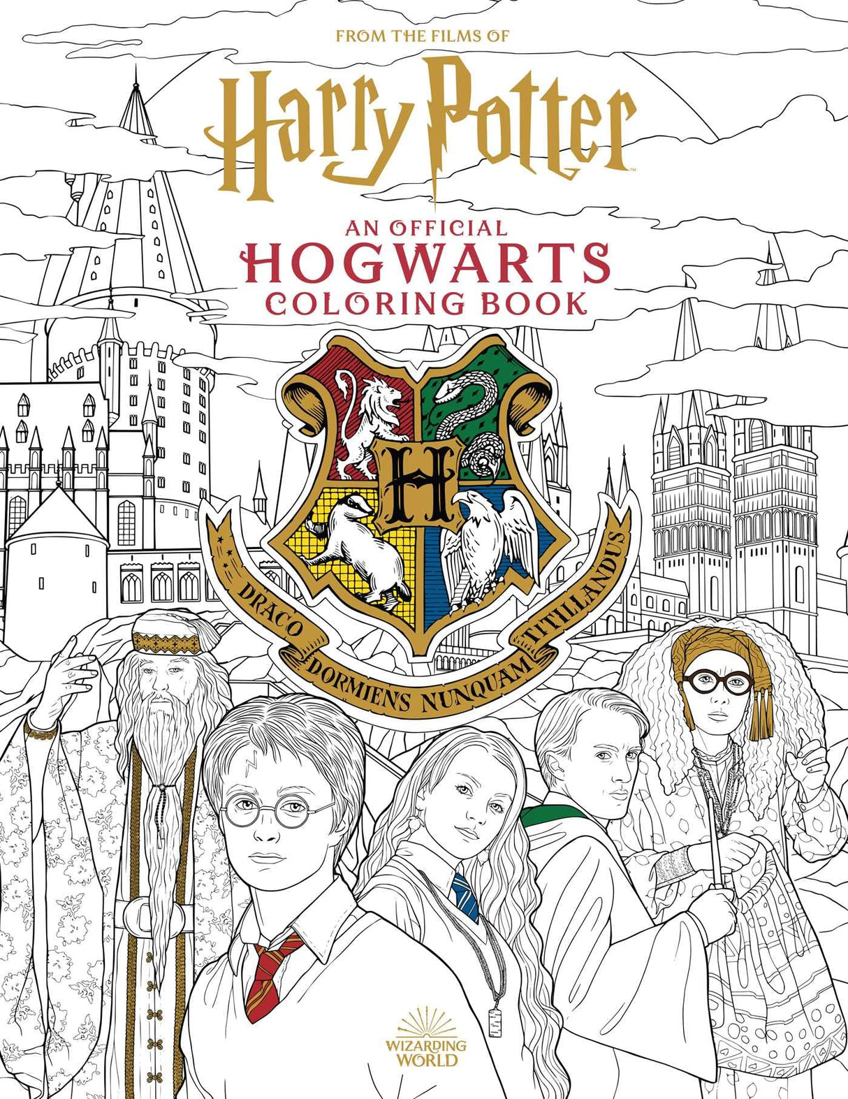 Harry Potter: An Official Hogwarts Coloring Book Insight Editions