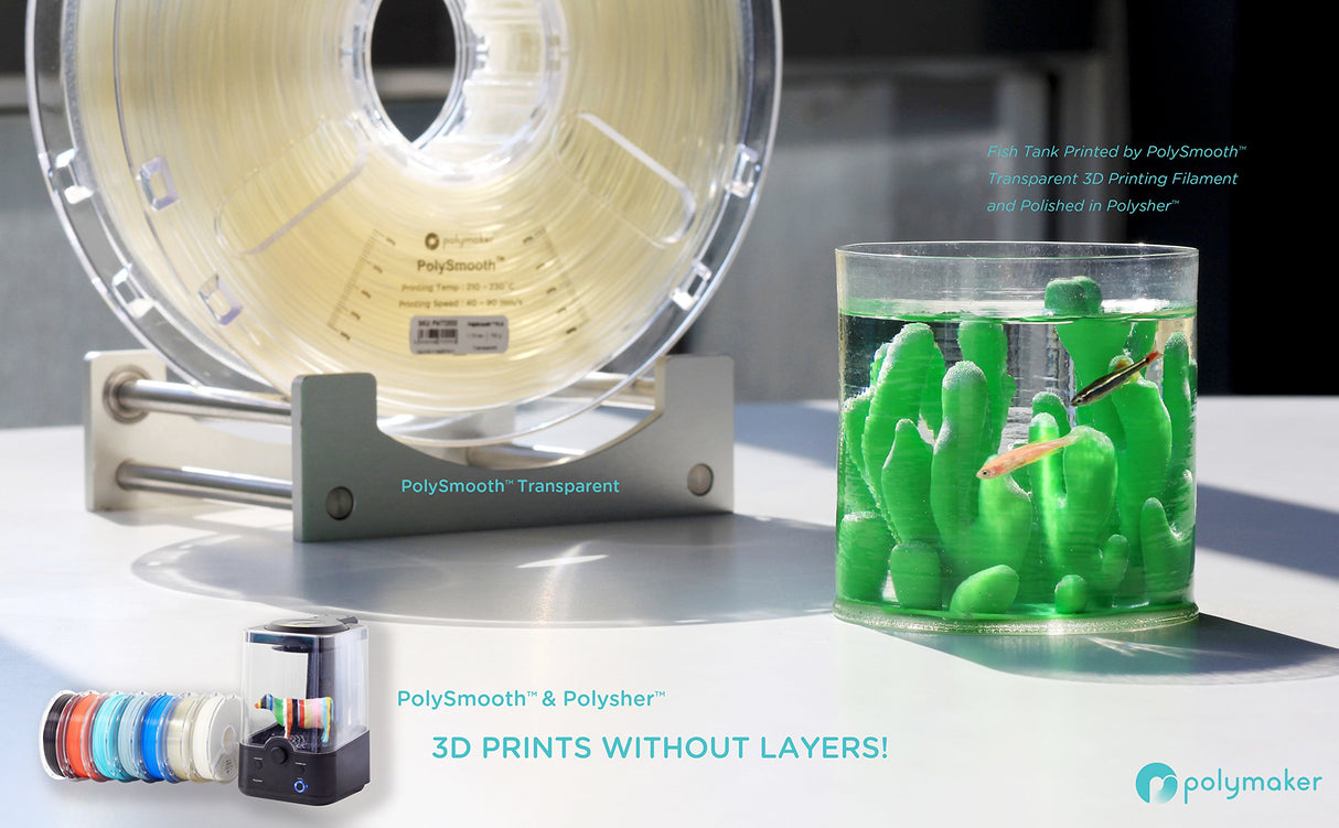 Polymaker Polysher - Post Processing Device to Smooth Print Surface with IPA Alcohol for PolySmooth PVB 3D Printer Filament & PolyCast 3D Printing Filament Polymaker