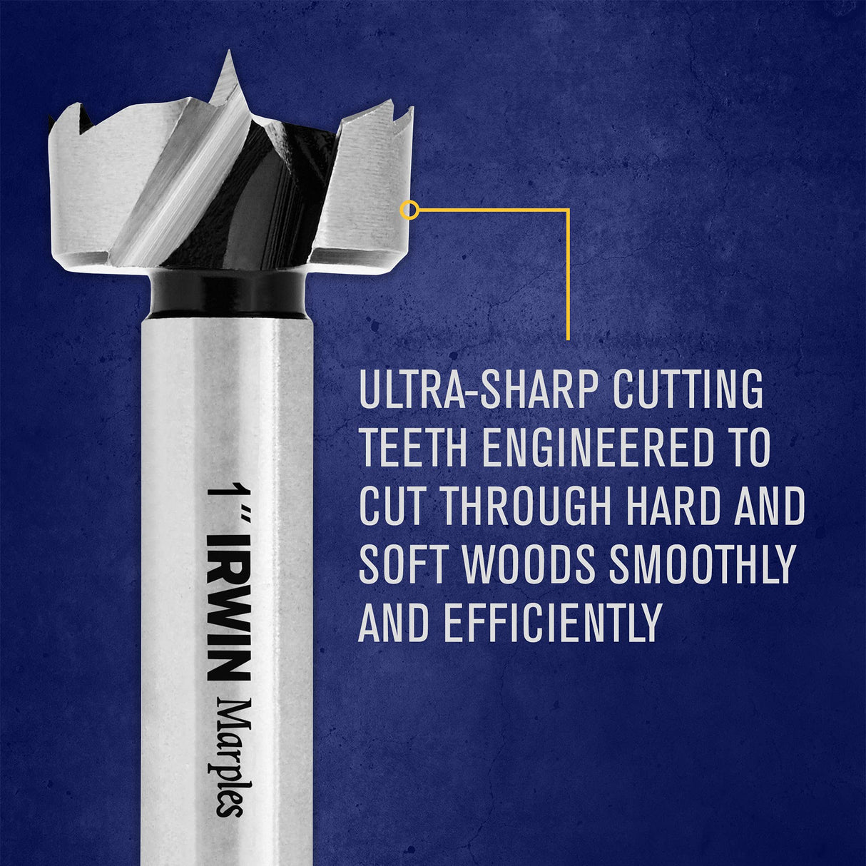 IRWIN Marples Forstner Bit Set, Wood Drill Bits, Made of Carbon Steel, Ideal for Fine Woodworking, Cabinet-making and more, 14 Pieces (1966893) IRWIN