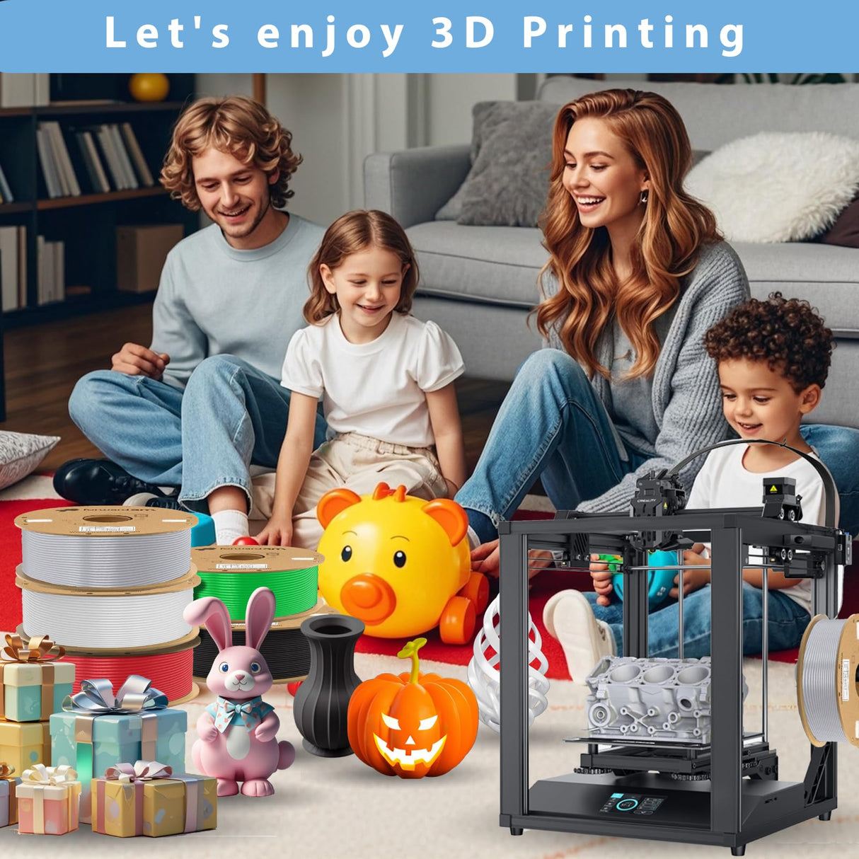 Forward AM Ultrafuse PLA HS 1.75mm Filament - Black 1KG (2.2lbs) High-Speed 600mm/s, ±0.02mm Precision, Cardboard Spool | Warp-Free, Eco-Friendly 3D Printing Material Fits for Most FDM 3D Printers Forward AM