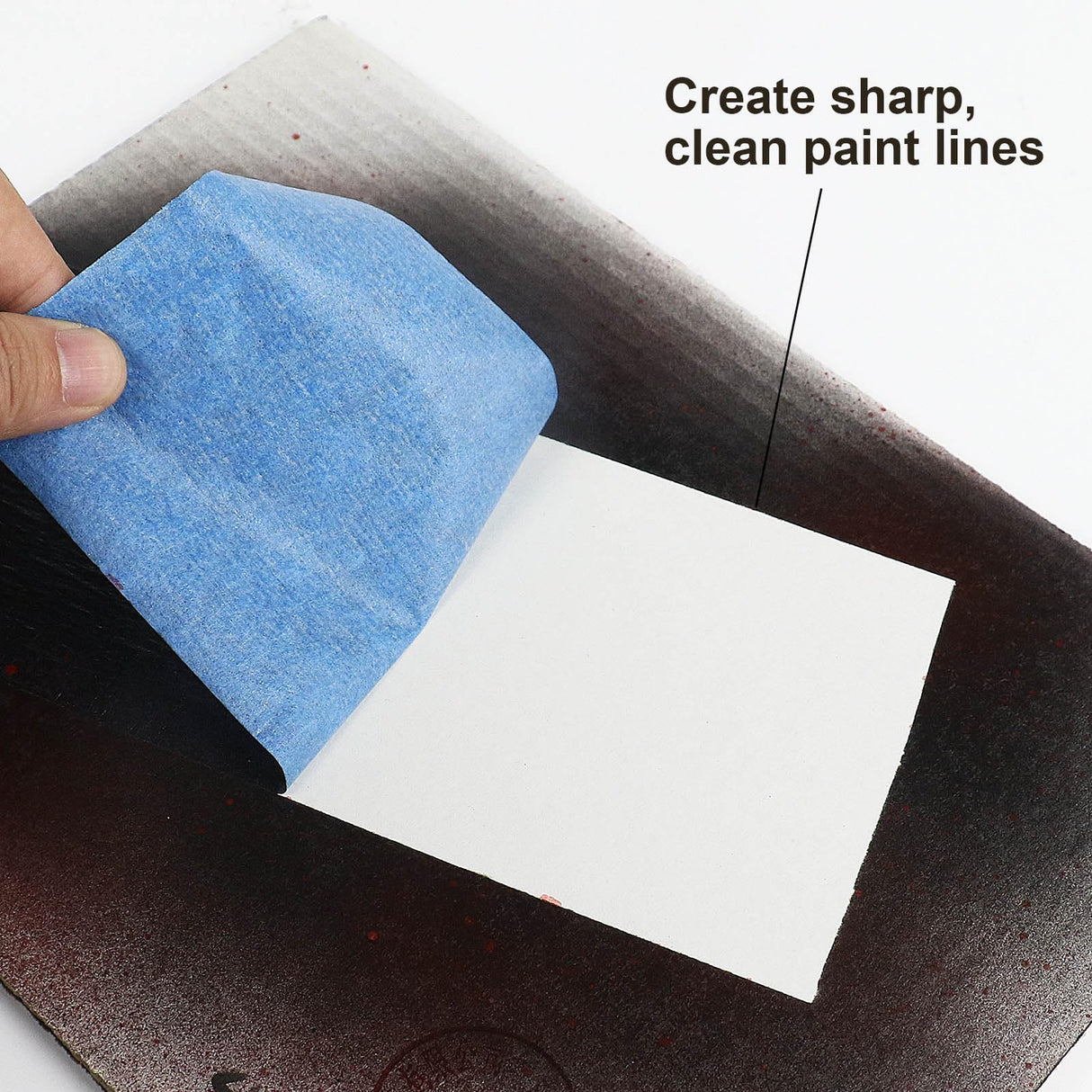 BOMEI PACK Wide Blue Painters Tape 6 Inches x 60 Yards, 3D Tape, 3D Printing Tape for Laser Cutting, 21-Day Clean Removal Wide Masking Tape BOMEI PACK