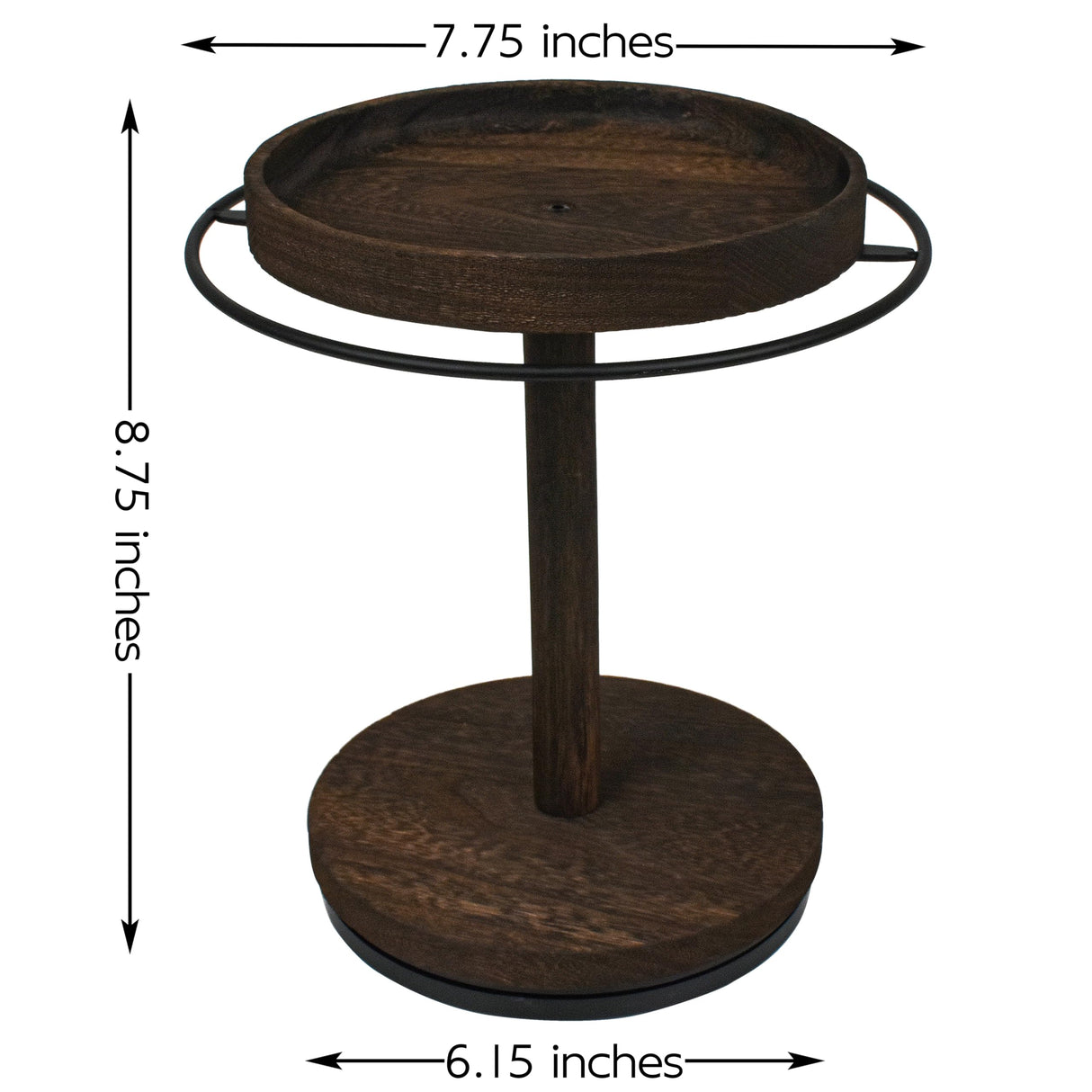 LingLingo Sunglasses Organizer 360° Rotating Eyeglass Holder Stand with Wood Tray and Base, Eye Glass Display Rack for Multiple Sunglass Storage for Table Dresser Nightstand Desk LingLingo