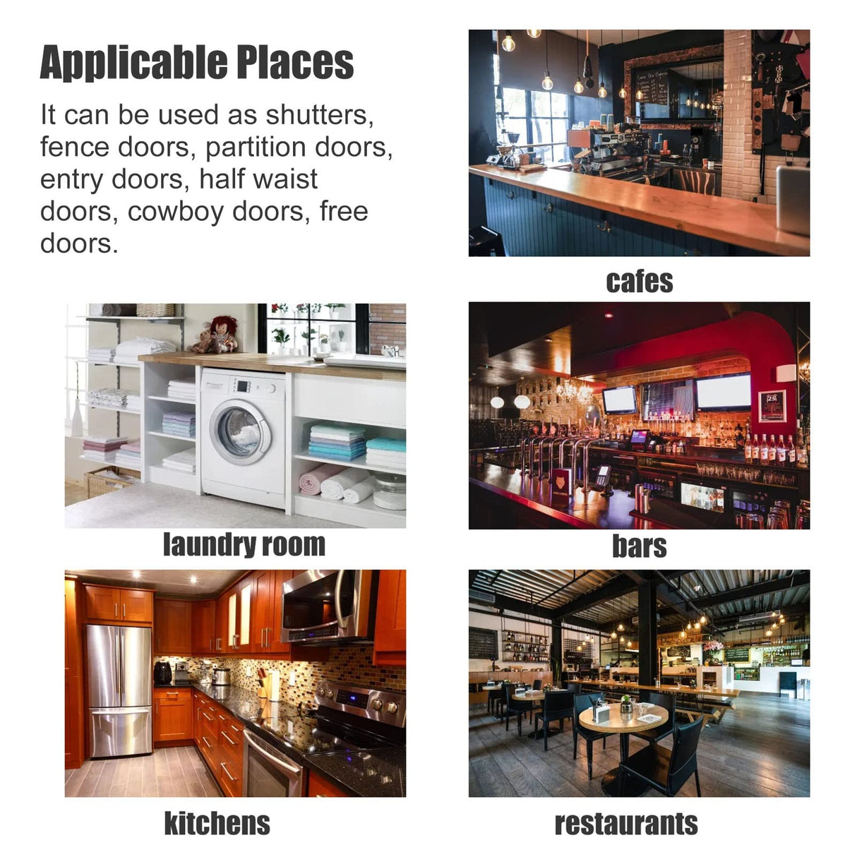 62 60 58 56 54 52 50 48 46 44 42 40 inch width Wood swinging cafe doors louvered door swing - premade interior door, Restaurant/ hallway/ laundry room partition doors with self-shutting feature ( Size JYHHCYS