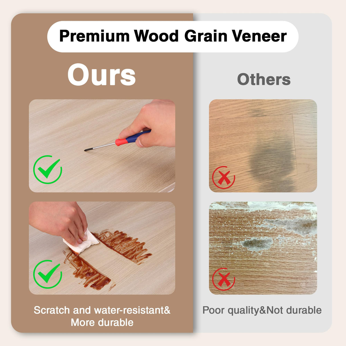 WORKPRO House 5-Tier Shelving Unit, 3000lbs Adjustable Storage Shelves, Boltless Book Shelf, Shelf Organizer for Kitchen, Living Room, Bathroom, Wood Grain Pattern, Waterproof Board, 24-1/10"W, Black WORKPRO