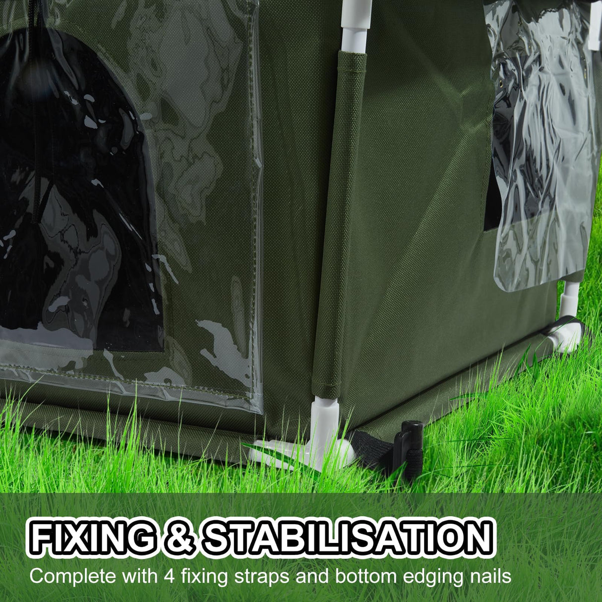 Outdoor Cat House Weatherproof Cat Shelters for Feral Cats Indoor Cat House with Mat and Edging Nails for Outside Provides Cozy Shelter for Stray and Outdoor Cats Ninodemu