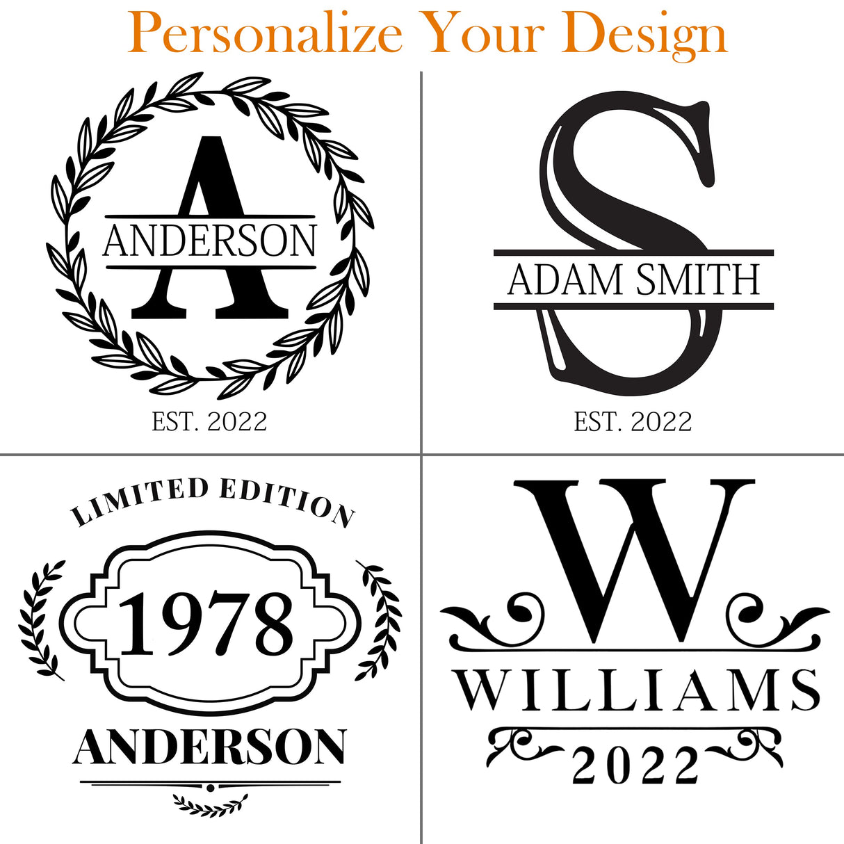 Personalized Whiskey Decanter and Stones Set - Customized Gift for Men, Dad, Father - Engraved Rocks Whiskey Decanter, 2 XL Glasses, 8 Whisky Cubes, Frolk