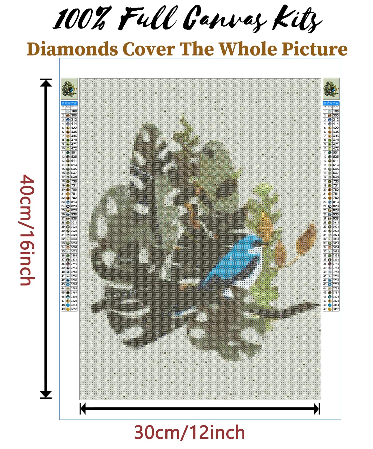 STOJAN Diamond Painting Kits Super Airplane, 5D Full Diamond Embroidery Crystal Diamond Art Paste Process, Unisex Adults 12X16Inch STOJAN