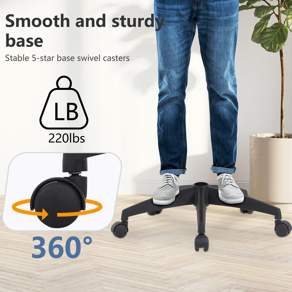 PayLessHere Ergonomic Drafting Chair Tall Office Chair High Adjustable Standing Desk Chair with Lumbar Support Mesh Back Footrest Flip-Up Arms for Office Computer Desk Standing Desk (Black) PayLessHere