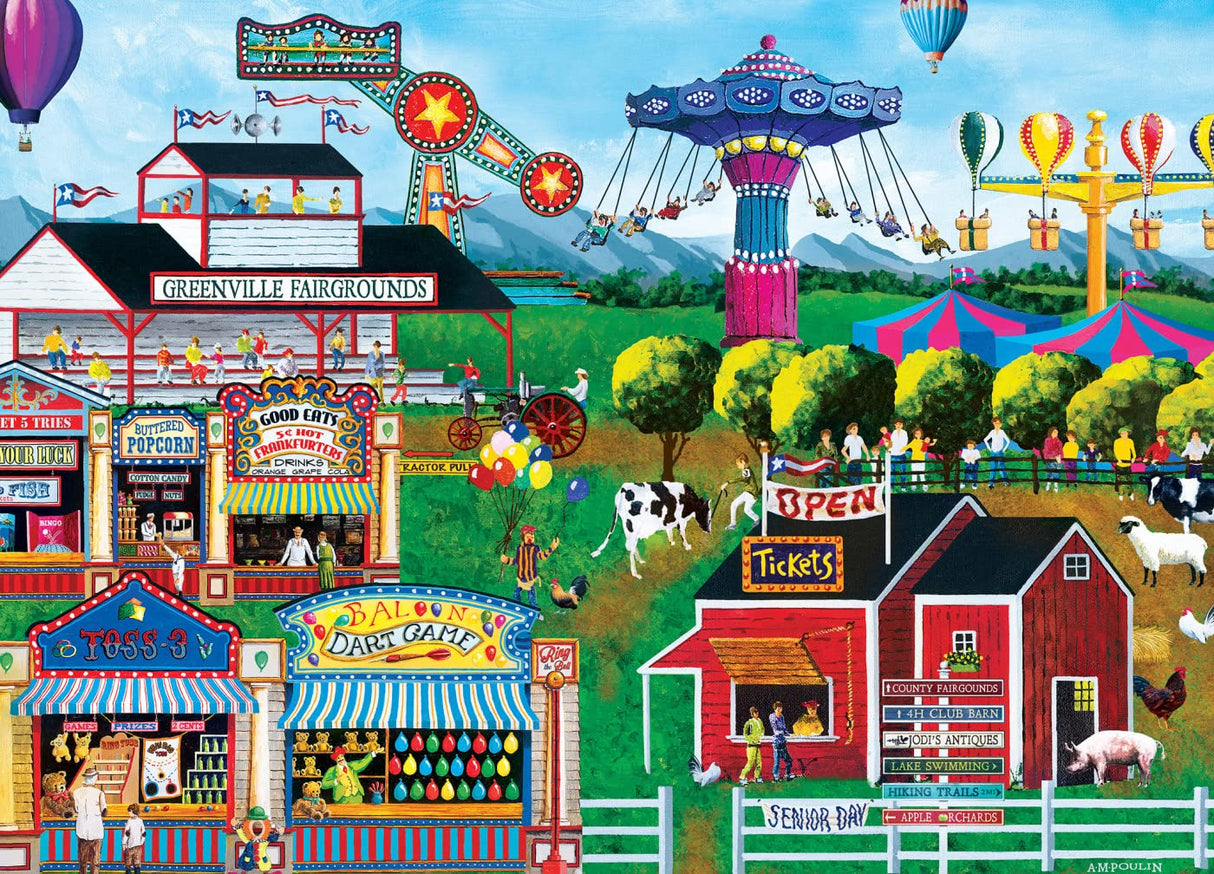 MasterPieces 1000 Piece Jigsaw Puzzle for Adults, Family, Or Youth - All's Fair - 19.25"x26.75" Masterpieces