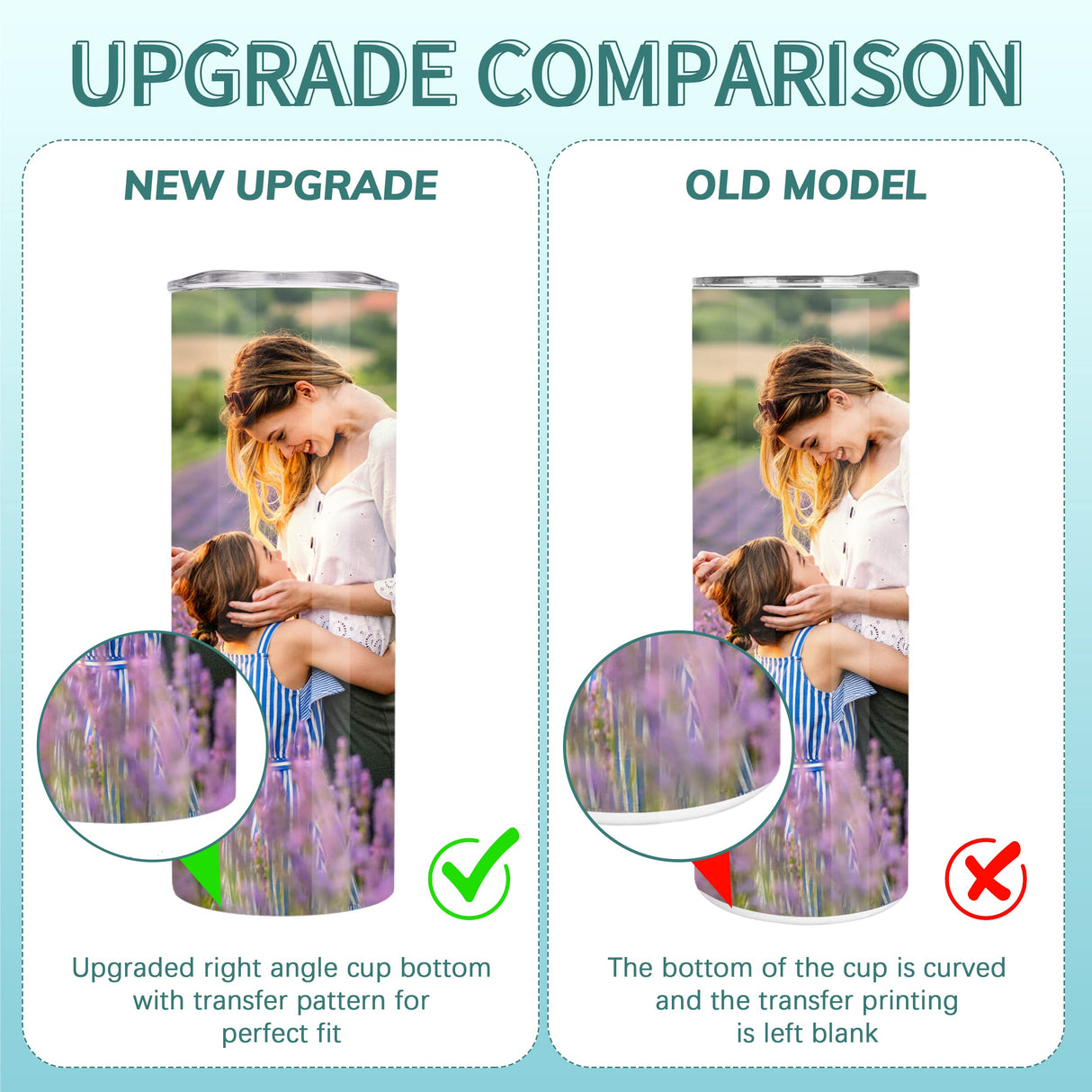 D·S 25 Pack Sublimation Tumblers Bulk 20 oz Skinny Straight Flat Bottom Blank Tumbler Cups with Individual Gift Boxed for Heat Transfer DIY Craft D·S