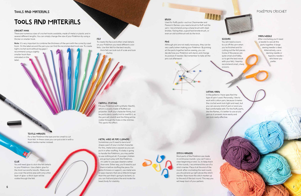 Pokémon Crochet: Bring your favorite Pokémon to life with 20 cute crochet patterns David & Charles