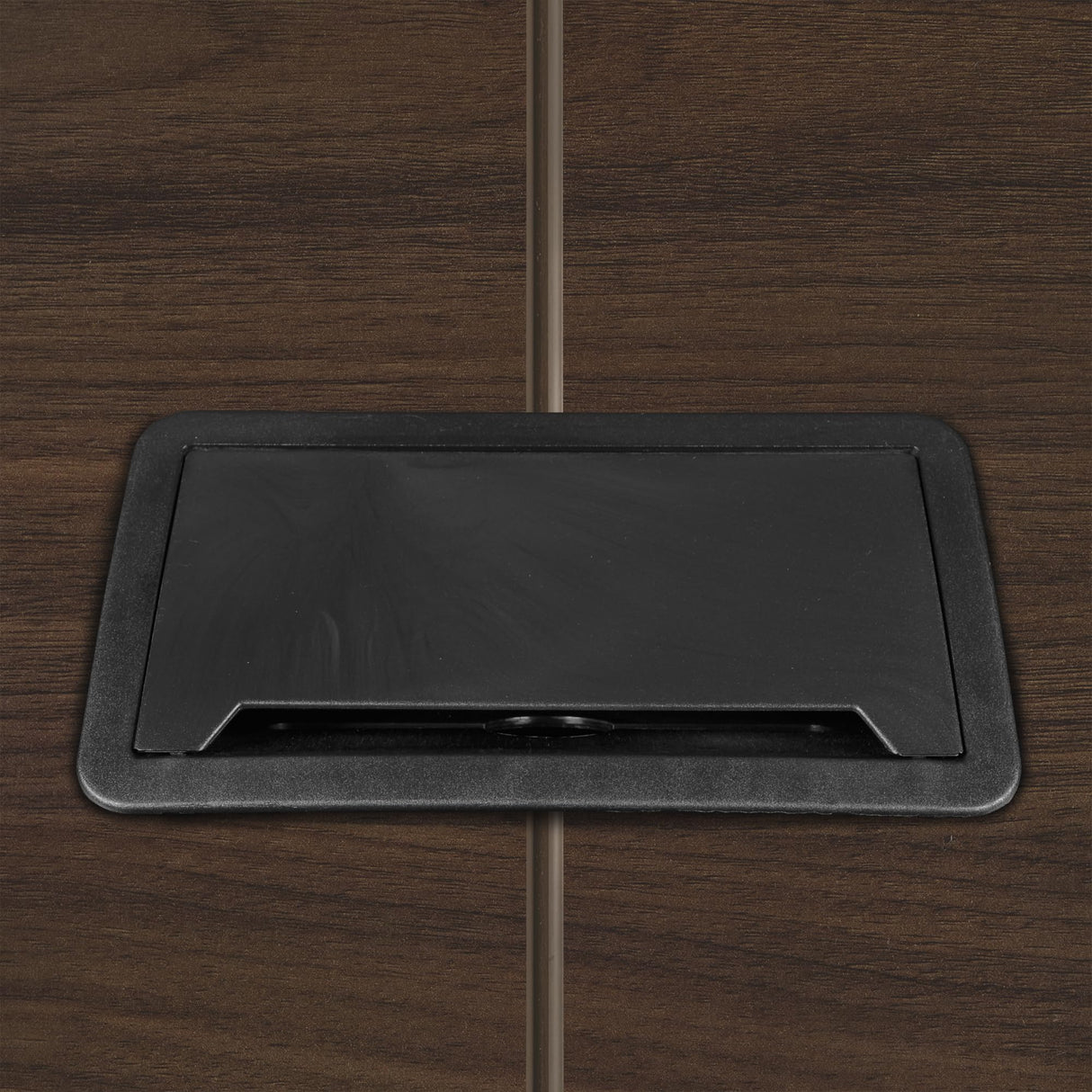 Romig Legacy 10 ft. Racetrack Conference Table with Charging Port- Neo Walnut Romig