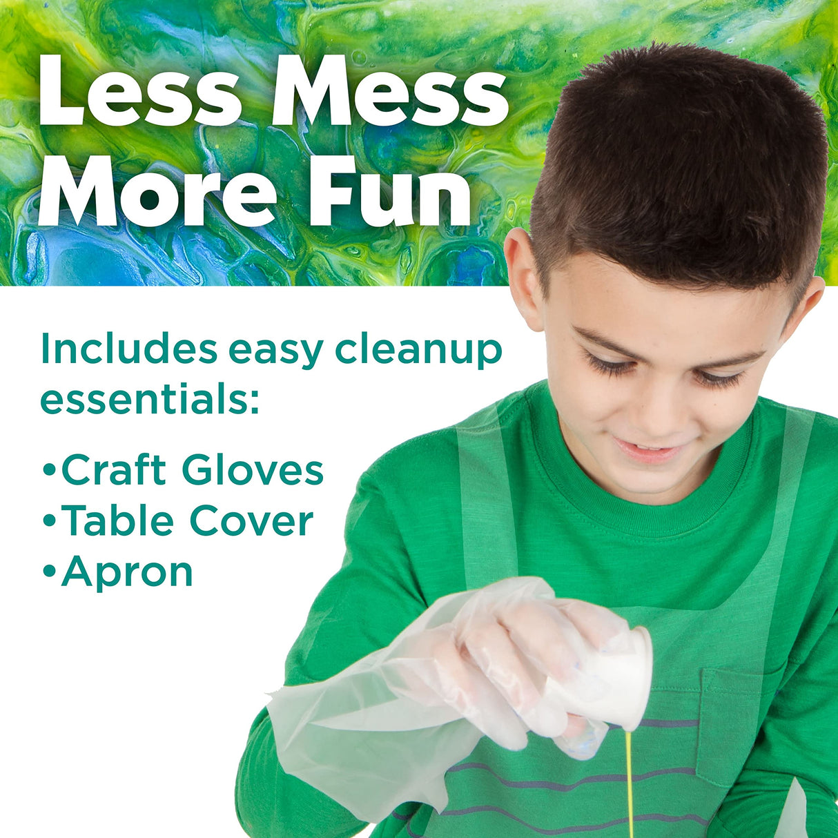 Faber-Castell 12 Pack Hide & Seek Paint Pour Rocks Kit Faber-Castell