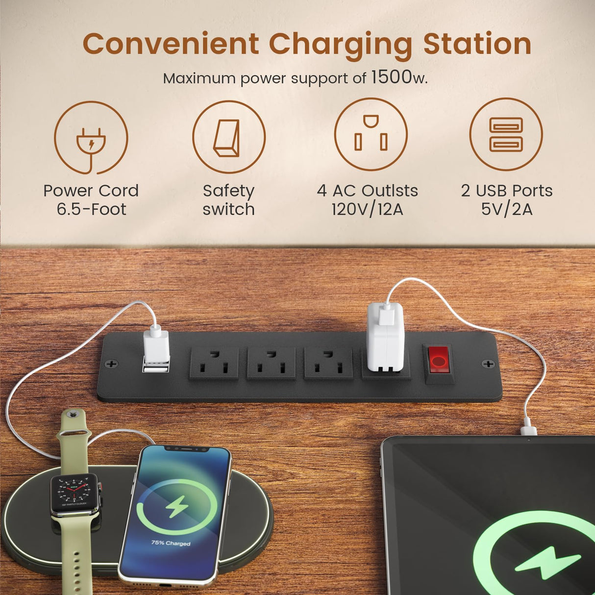 SEDETA L Shaped Desk, Farmhouse Desk with Drawers and Storage Shelves, Executive Home Office Desk with Power Outlet, File Cabinet Storage, Wood Corner Computer Desk, White SEDETA