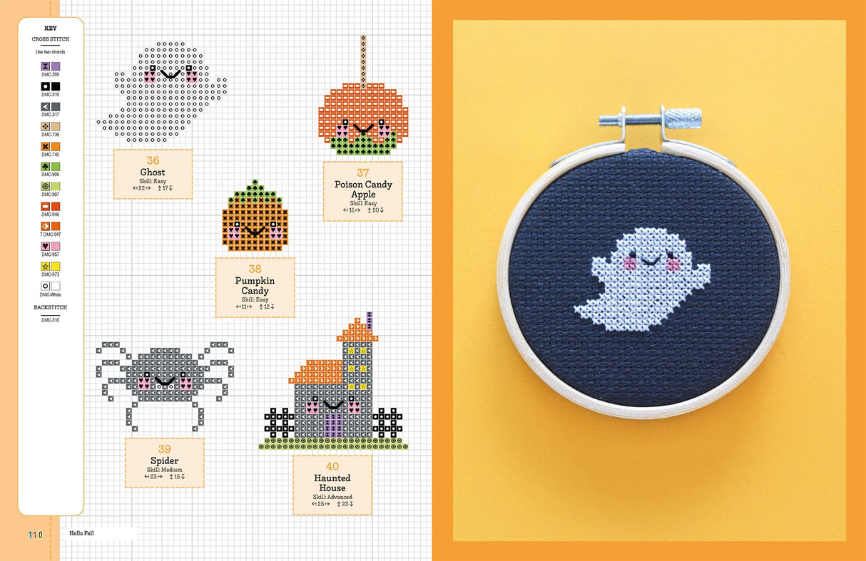 Cute Kawaii Cross Stitch: Over 400 super adorable patterns David & Charles