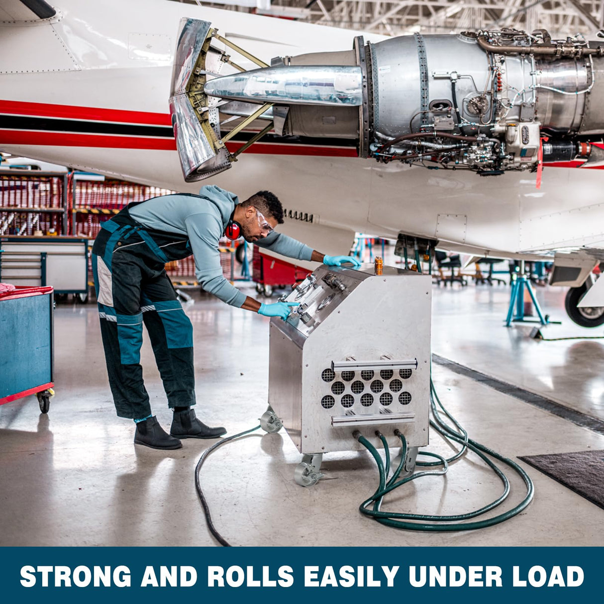 CWfutureparts 6" x 2" Heavy Duty Industrial Casters, 1250 lbs Load Capacity, Swivel Caster Wheels with Roller Bearing - Semi Steel Cast Iron Wheels for Workbench,Pallet Trucks (1 Pack) CWfutureparts